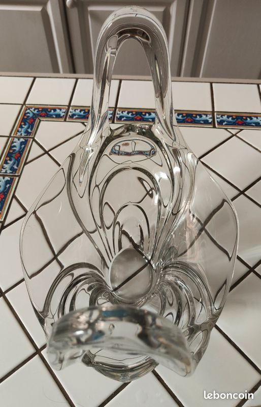 Jolie coupe à fruits en verre (image 2)
