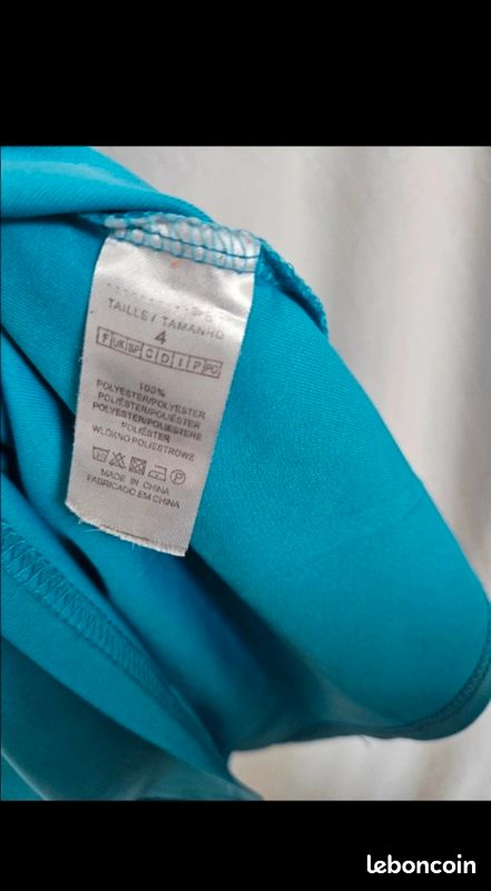 Débardeur femme bleu Women Only – taille 42 - Très bon état (image 3)