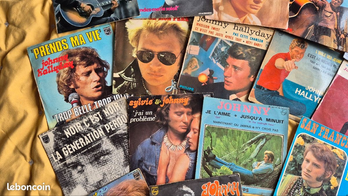 Johnny Hallyday 45 tours (image 5)