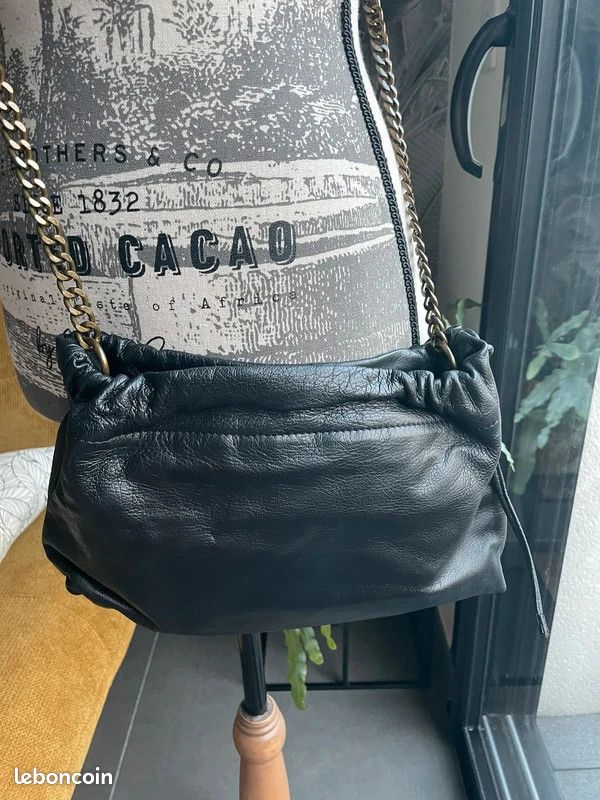 Sac bandoulière en cuir ~ Promod (image 2)