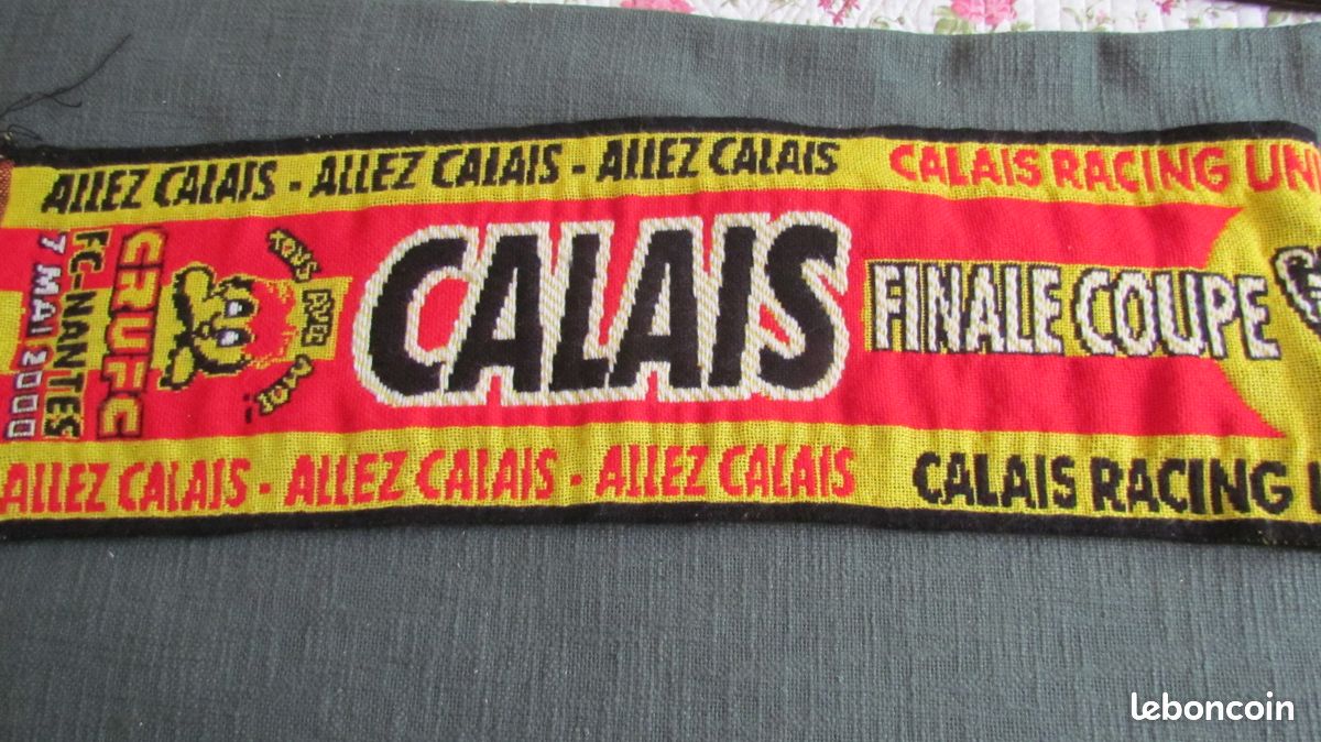 echarpe sciarpa scarf ALLEZ CALAIS CRUFC FC NANTES