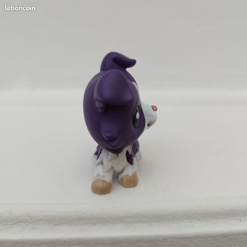 Littlest Pet Shop 1676 - Chien Colley (Collie) Authentique Hasbro - Occasion