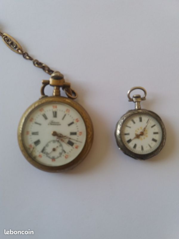 Montre à Gousset De Collection - Environ 5 Cm - état Correct (voir Photos)