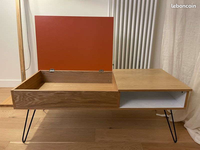 Table basse avec rangement (image 2)