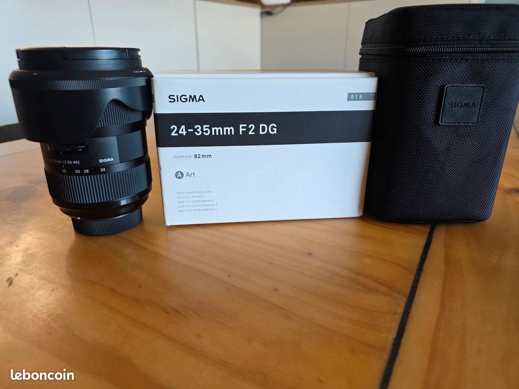 Sigma 24-35 F2 ART Monture Nikon (image 1)