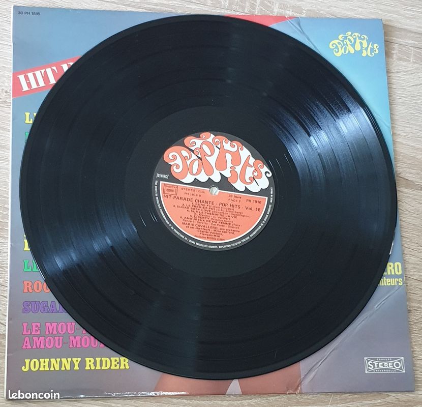 Vinyle 33 tours Hit parade chante (image 4)