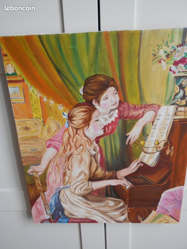 Tableau peinture sur toile (image 1)