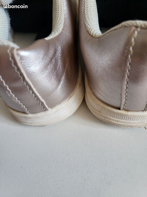 Chaussure Pat&Repaton pour fille très bon état taille 23 couleur gris (image 4)