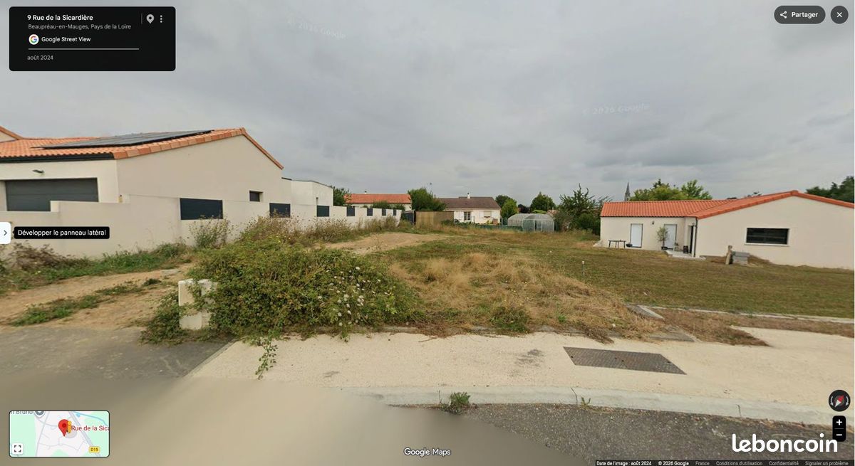 Terrain à bâtir de 715 m² à LA POITEVINIERE (49) · à Beaupréau-en-Mauges · 38 537 €
