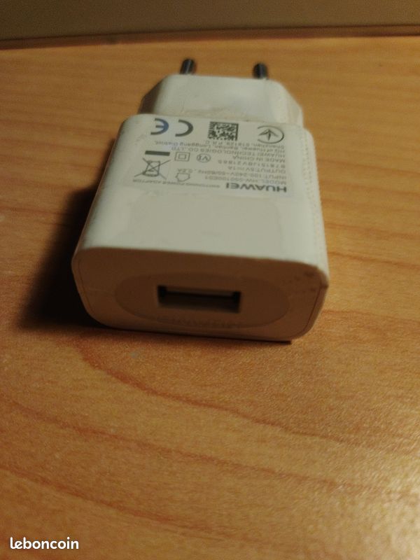 Chargeur secteur USB Huawei 5V 1A - Neuf (image 2)