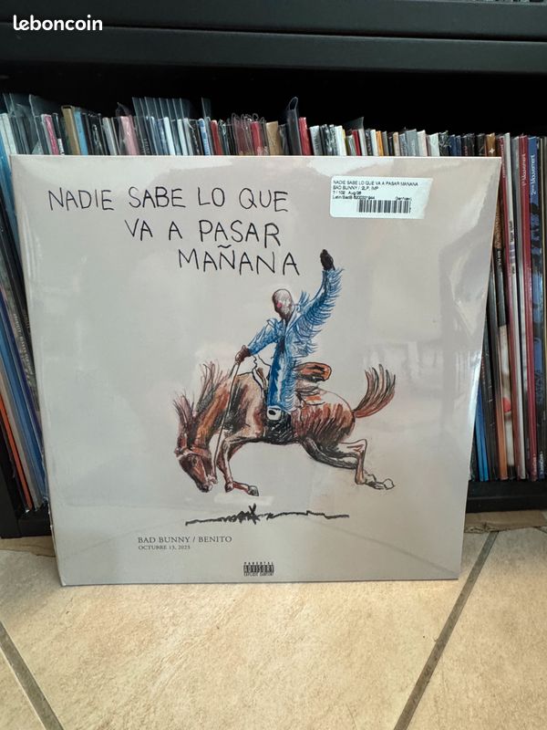 Bad Bunny - Nadie sabe lo que va a pasar mañana (album vinyle neuf) (image 1)
