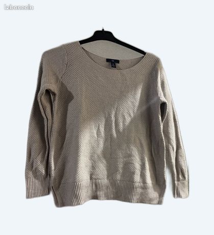 Ensemble Pull + Pantalon Gris Fille Gap - Taille S (6/7 Ans), Occasion Très Bon état