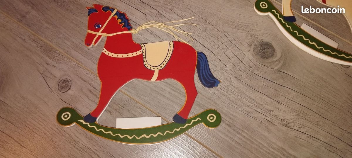 Décoration 3 chevaux pour enfant (image 3)