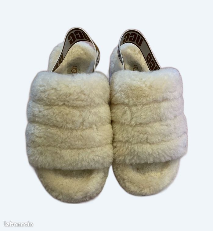 Teckel Pantoufle Etam Femme Chausson Ugg Fluff Yeah Ugg Tongs