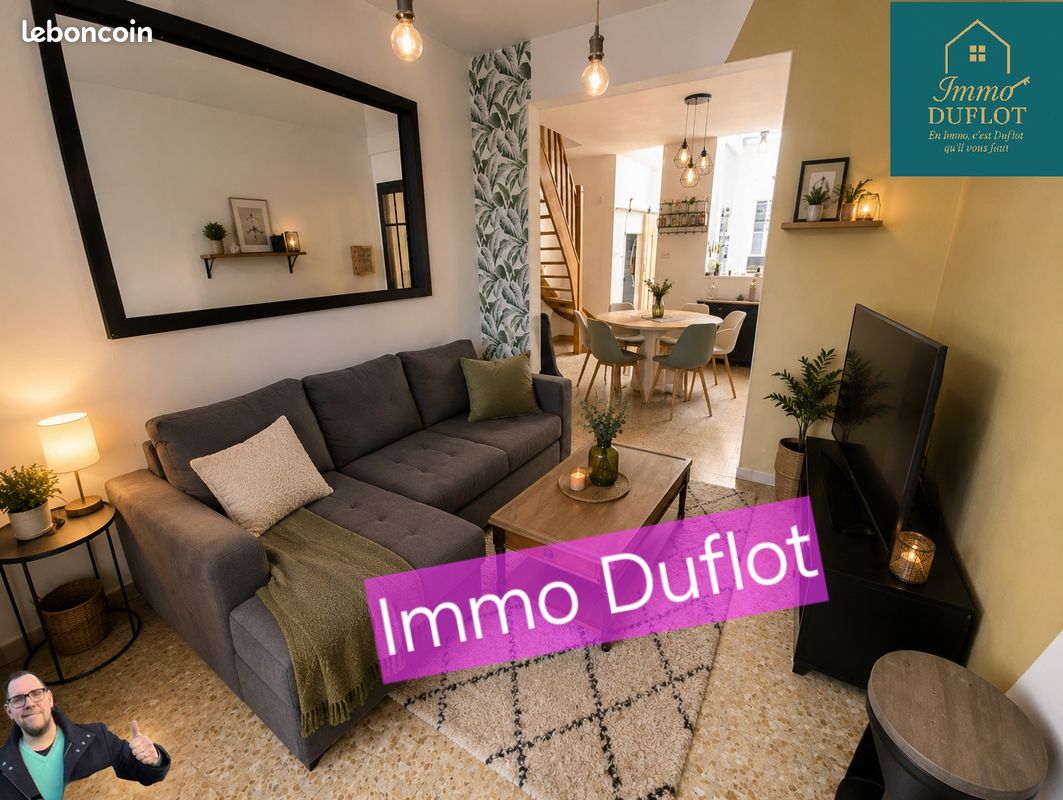 Maison 4 pièces 62 m² · à Saint-Amand-les-Eaux · 62 m² · 119 900 €