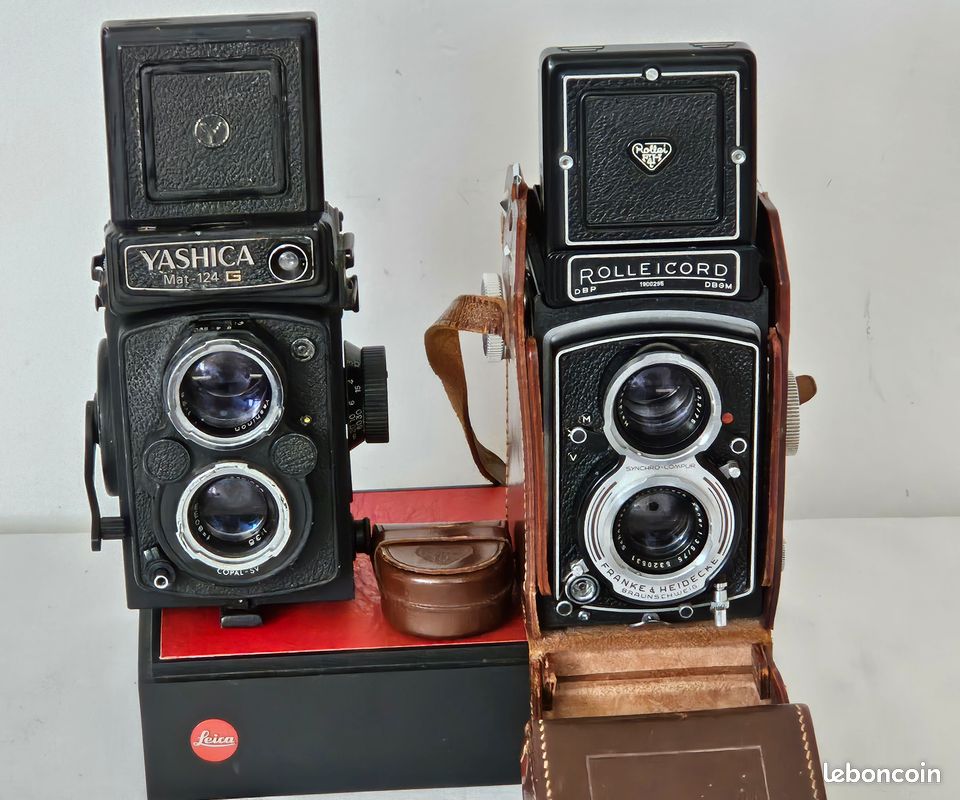 Rolleicord / yashica mat 124g vendus dans l'etat (image 2)