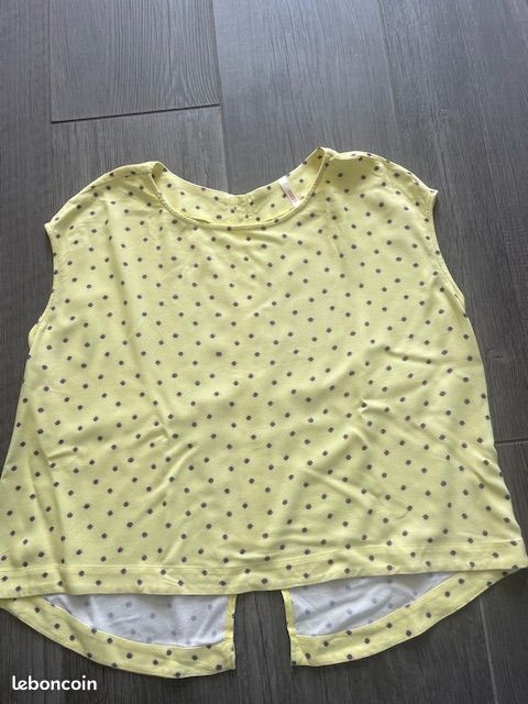 Chemise Ample IKKS Icode - Noir, Taille 36, Viscose, Occasion Très Bon état