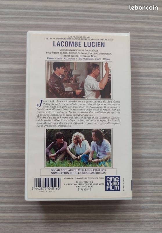 Lucien Lacombe VHS (Les Films de ma Vie) (image 3)