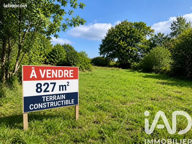 Terrain 827 m² Le Cloître-Saint-Thégonnec