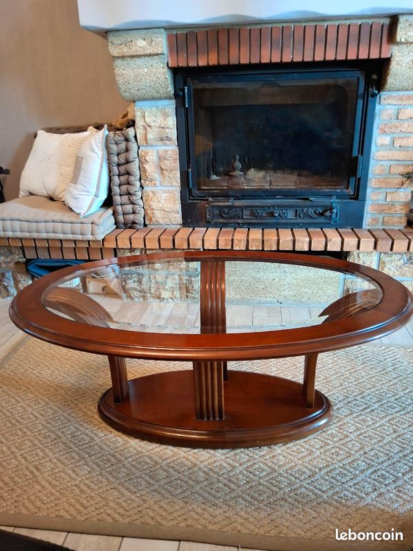 Table basse style Louis Philippe (image 1)