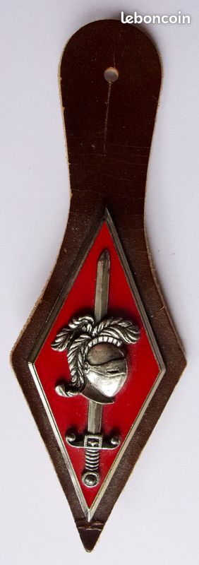 Insigne Patch 6e DB Division Blindée - Vintage Strasbourg Cavalerie (Original)