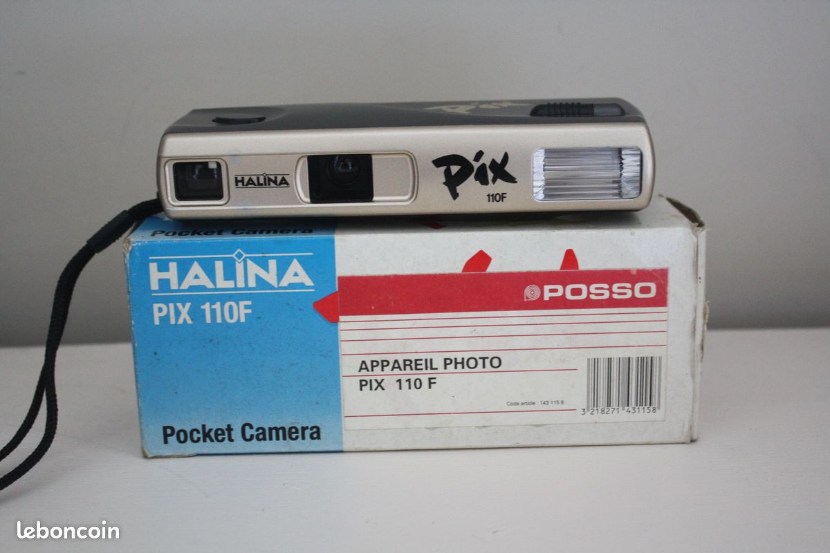 Pocket Camera Vintage Halina Pix 110f 110mm Camera Pocket
