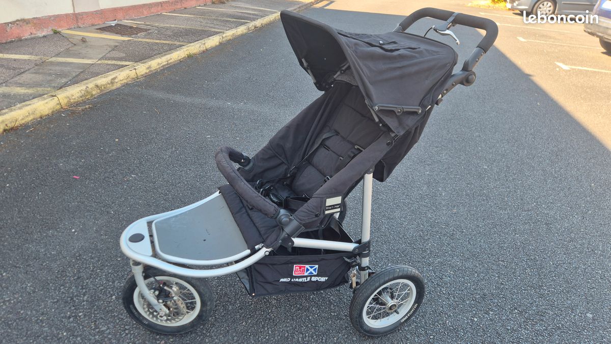 Poussette 3 roues Red Castle Shop'n Jogg Disc + Siège Auto Cosy (Groupe 0) (image 3)
