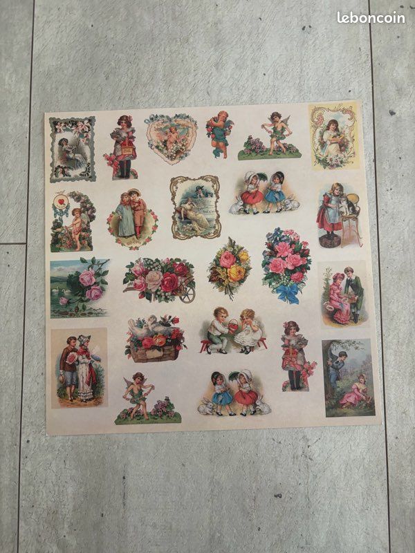 Lot de feuilles pour scrapbooking lot n 3 (image 11)