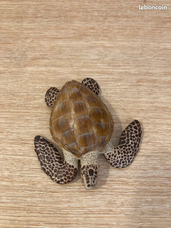Figurine tortue caouanne marron PAPO (image 1)