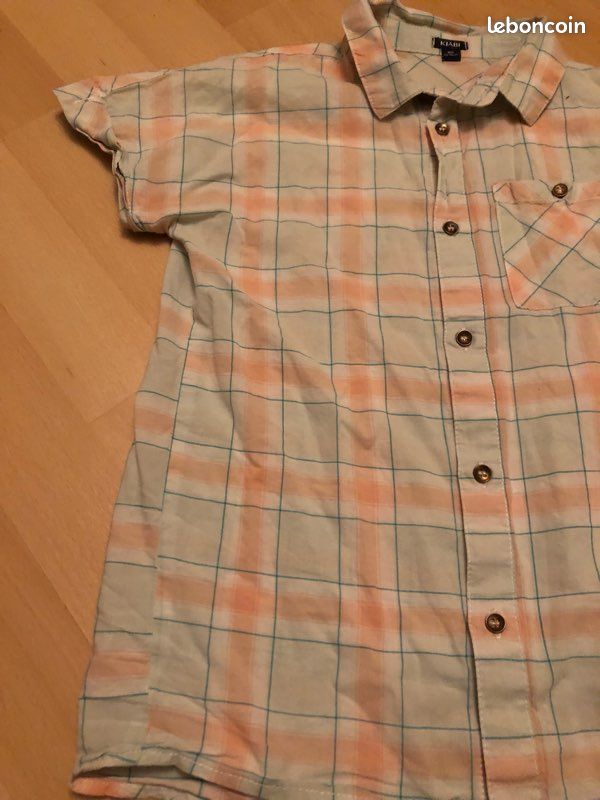 CHEMISE KIABI CARREAUX 10 ans (image 3)