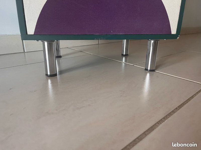 Table de chevet ou table d’appoint rétro style années 60/70 (image 4)