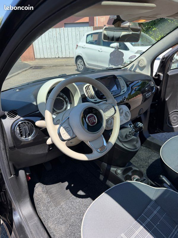 Fiat 500 noir (image 3)