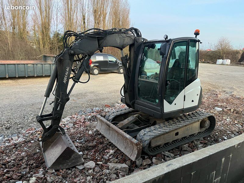 Mini pelle mecalac 6 mcr 2017 - BTP - Chantier gros-oeuvre