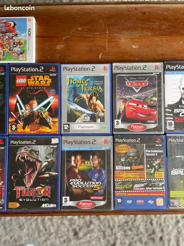 Lots jeux et boîtiers vides PS2 / 3DS (image 3)