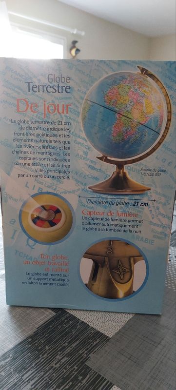 Globe pour enfants avec lumière (180 pièces) RAV…