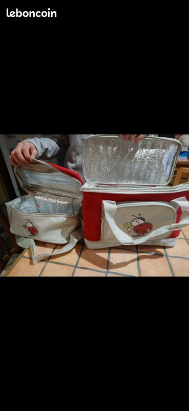 Lot de 2 sacs isothermes neufs (image 2)