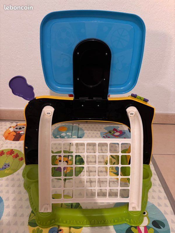 VTech - Bébé Multisport Interactif Multicolore, Structure de Motricité Bébé 2 en 1, Cage de Foot, Panier de Basket avec Tableau de Score et Ballons, Cadeau Enfant Dès 1 an (image 2)