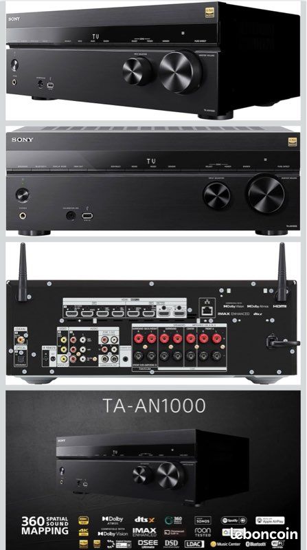Stereo Amplifier SONY TA-1120 Repair KIT - all capacitors