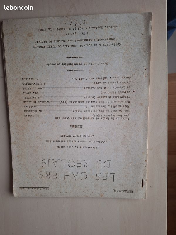 Les cahiers du réolais n°75, 76, 77 (image 1)