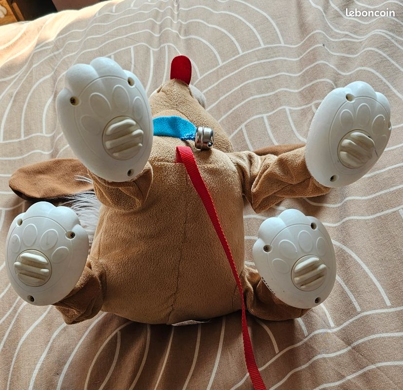 Chien toufou peluche jouet (image 3)