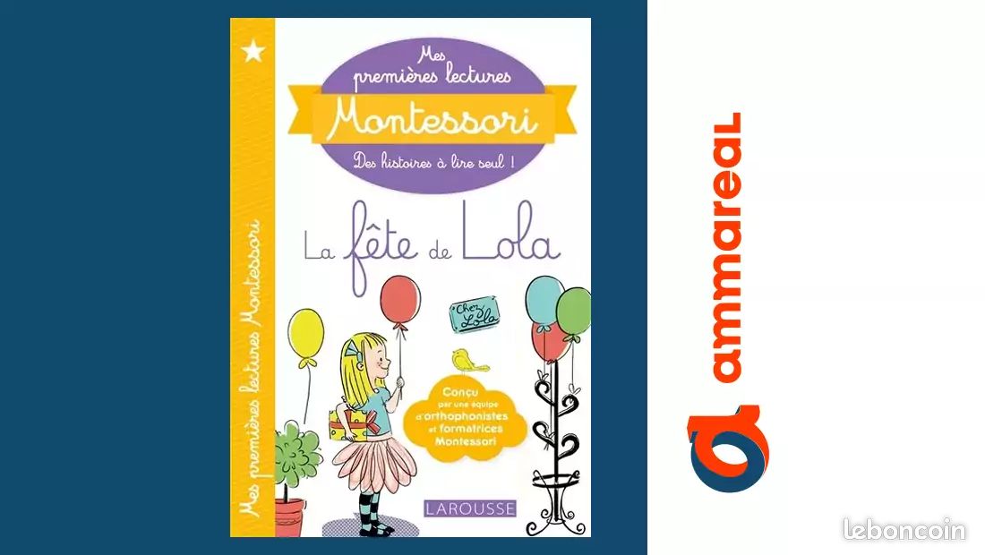 Mes premières lectures Montessori, La fête de Lola - Anaïs Galon, Christine Nougarolles, Ju... (image 1)