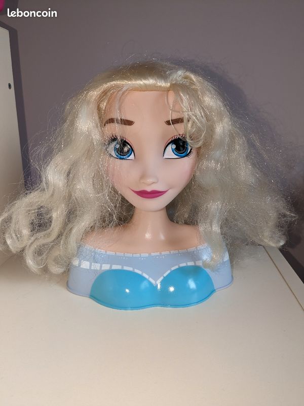 Tête à coiffer elsa (image 1)