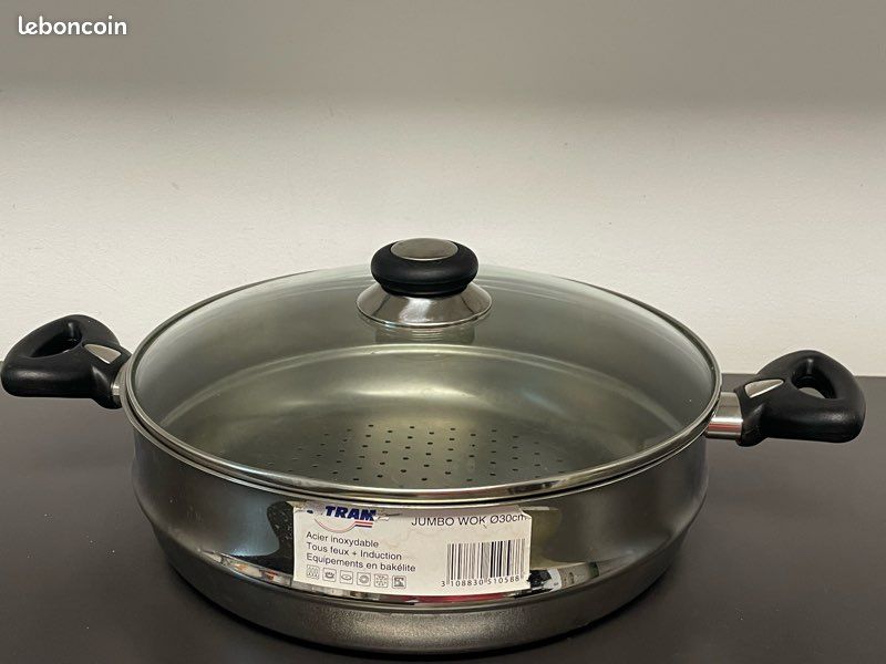 Couvercle Sitram Inox Argent - Couvercle De Qualité Pour Casserole Et Poêle Sitram