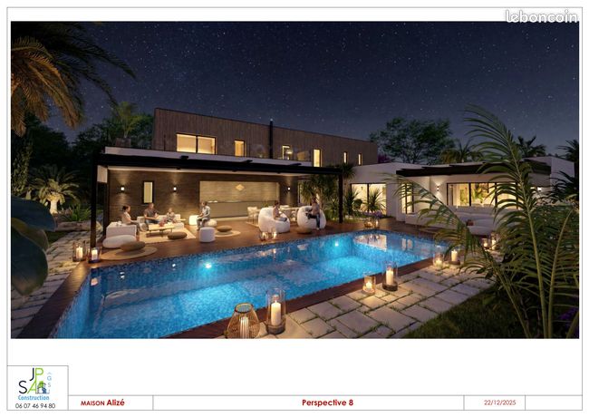 Villa 6 pièces 220 m²