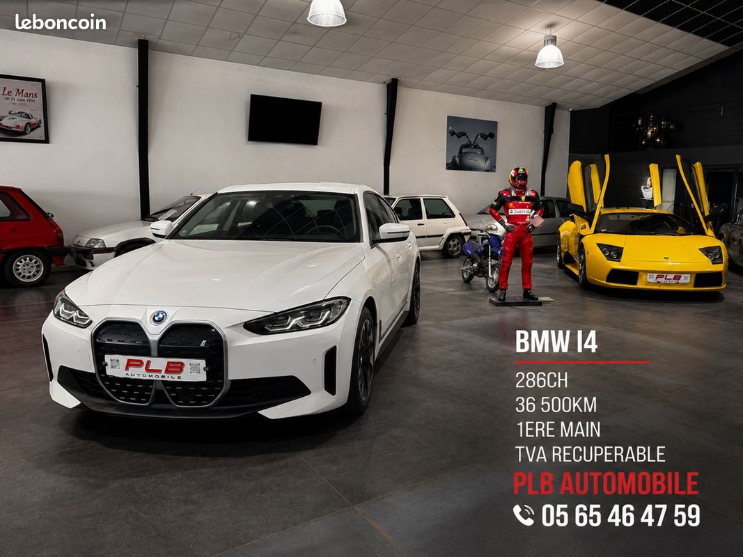 Bmw I4 (G26) I4 2023 36 500 KM E-DRIVE35 286CH PREMIERE MAIN TVA RECUP (image 1)