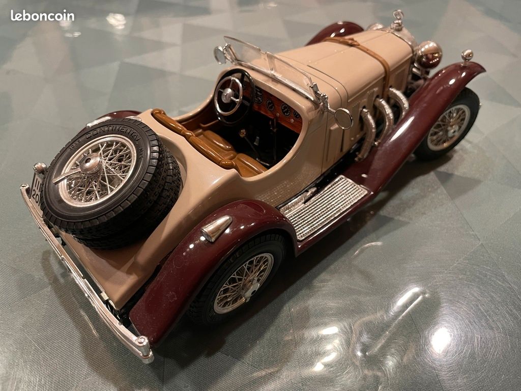 Modèle réduit Bburago 1/18 - Mercedes Benz SSK 1928 (image 3)