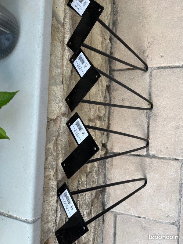 4 pieds filaires droit acier (image 3)