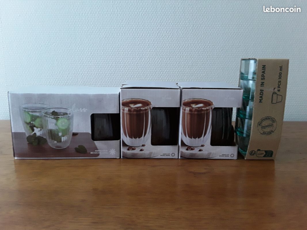 Verres à double paroi & Tasses à expresso Maisons du monde (image 1)