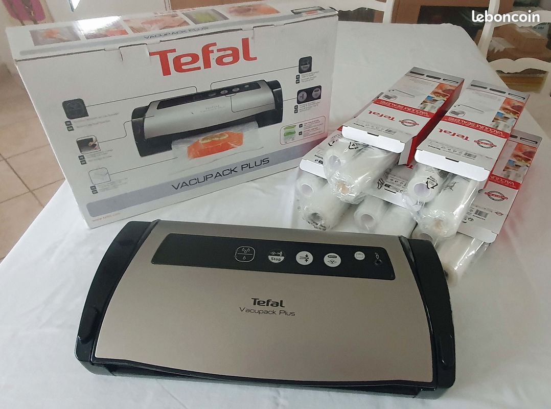 Machine à mise sous vide TEFAL VACUPACK Plus+ recharges de sacs