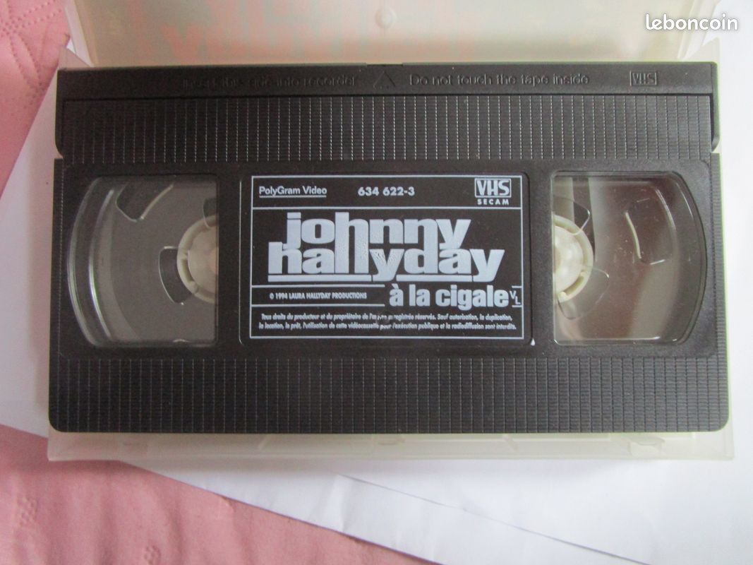 K7 vhs johnny hallyday (image 12)